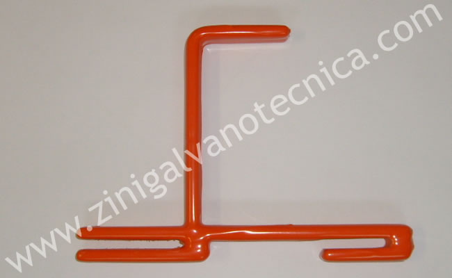 Anodic bars supports for galvanic industry